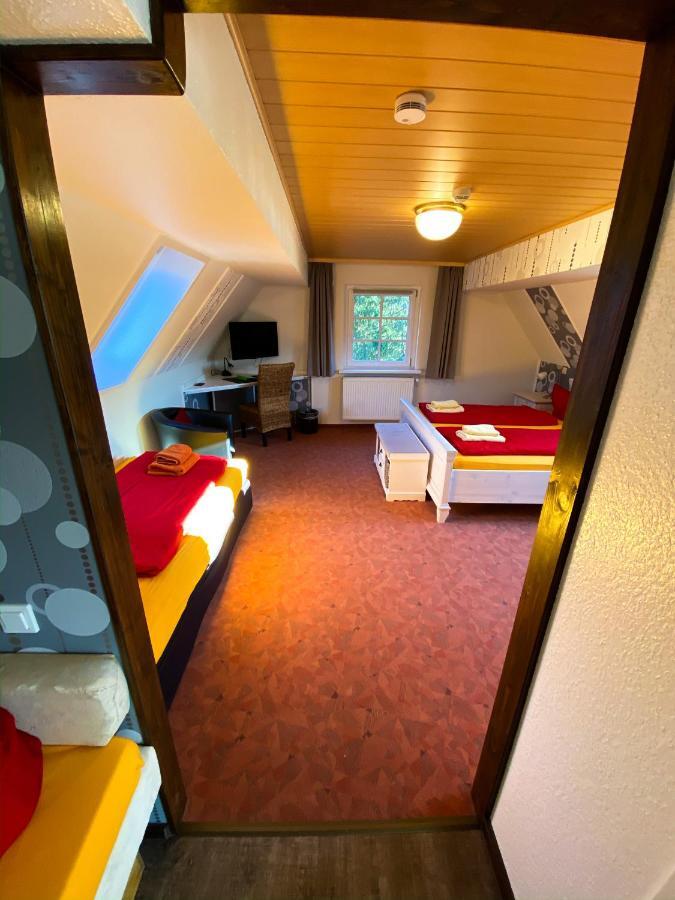Hotel Sanssouci บาด ฟาลลิงบอสเทล ภายนอก รูปภาพ